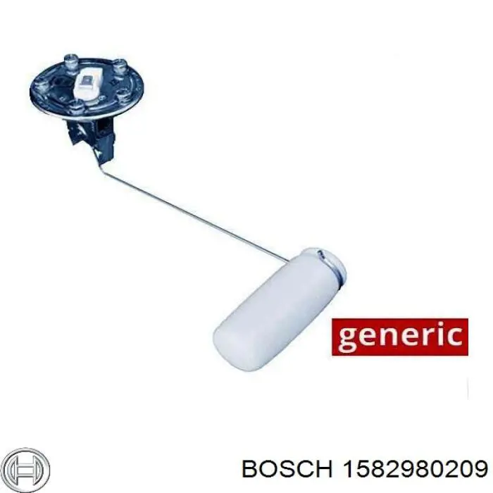 1582980209 Bosch sensor de combustible trasero