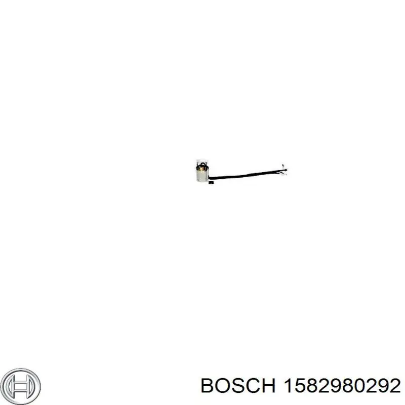 Bomba de gasolina 1582980292 Bosch