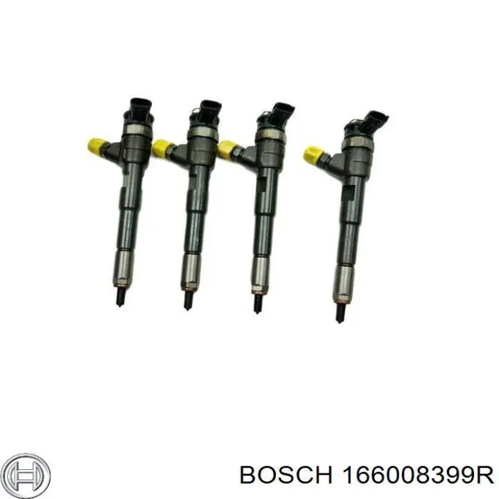 166008399R Bosch inyector de combustible