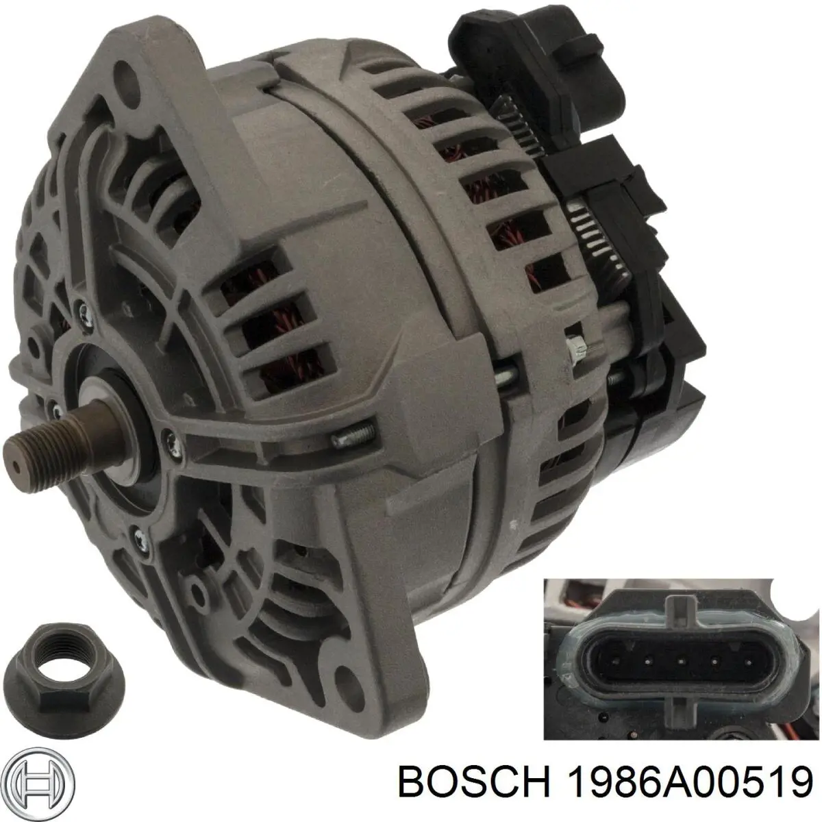 1986A00519 Bosch alternador