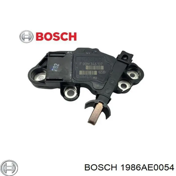 1986AE0054 Bosch regulador de rele del generador (rele de carga)