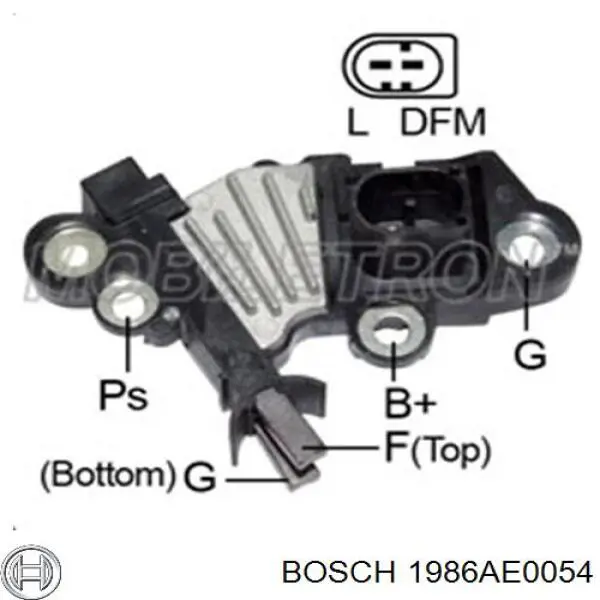Regulador del voltaje Bosch 1986AE0054