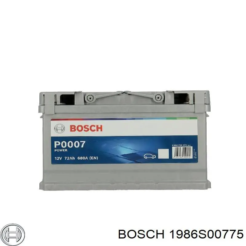 1986S00775 Bosch motor de arranque