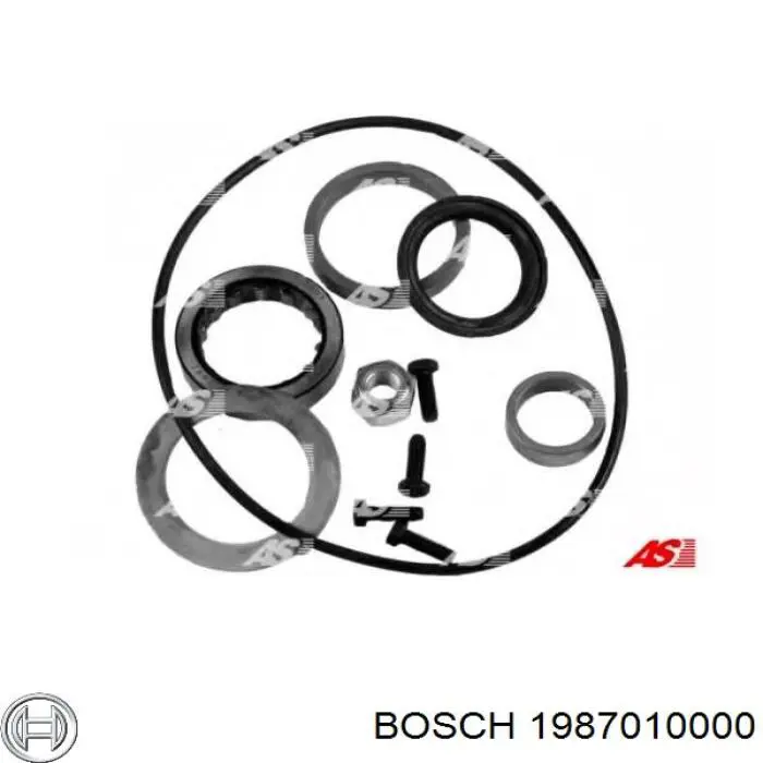 1987010000 Bosch kit de reparación, motor de arranque
