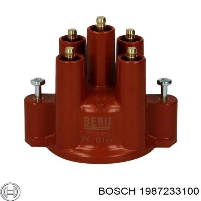 1987233100 Bosch tapa de distribuidor de encendido