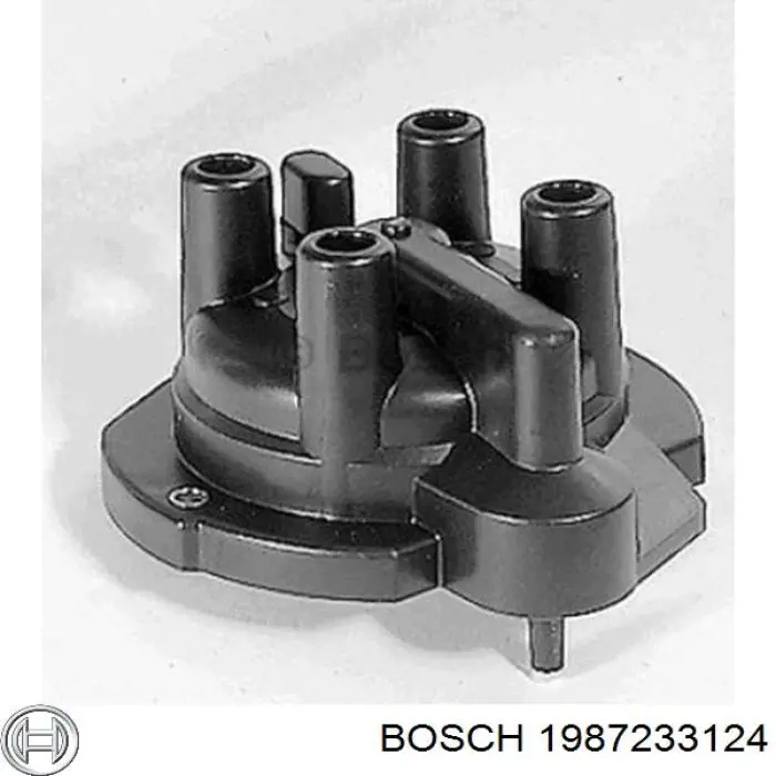 1987233124 Bosch tapa de distribuidor de encendido