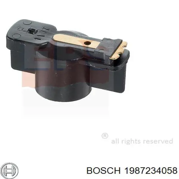 1987234058 Bosch rotor del distribuidor de encendido