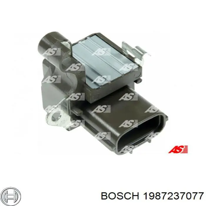 1987237077 Bosch regulador de rele del generador (rele de carga)