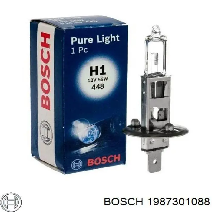 1 987 301 088 Bosch bombilla halógena