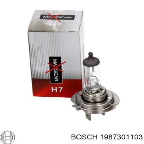 1987301103 Bosch Juego de bombillas para faros
