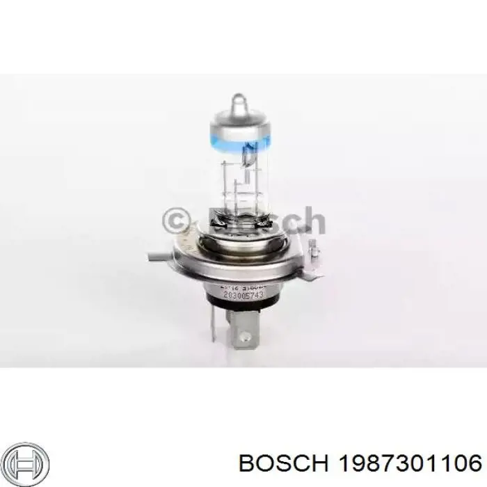 1987301106 Bosch bombilla halógena