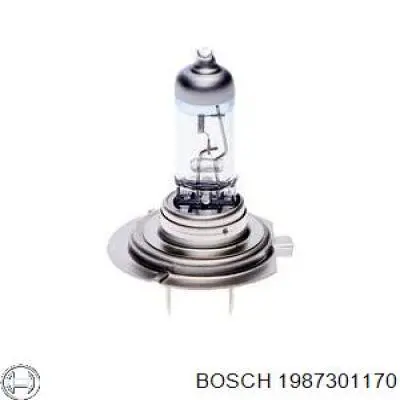 1987301170 Bosch bombilla halógena
