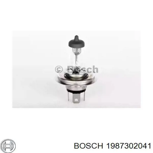 1987302041 Bosch Lámpara halógena