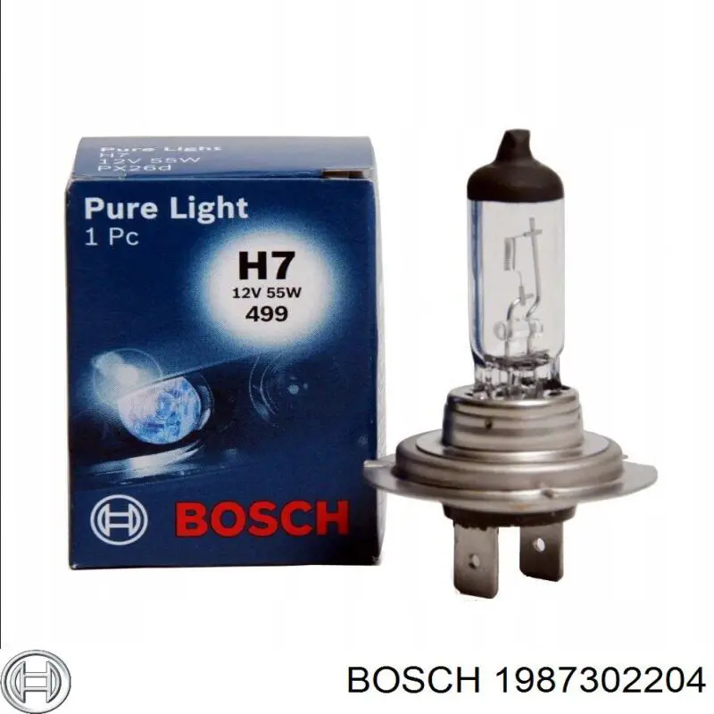 Bombilla de faro Bosch 1987302204 precio, desde 1,33 EUR