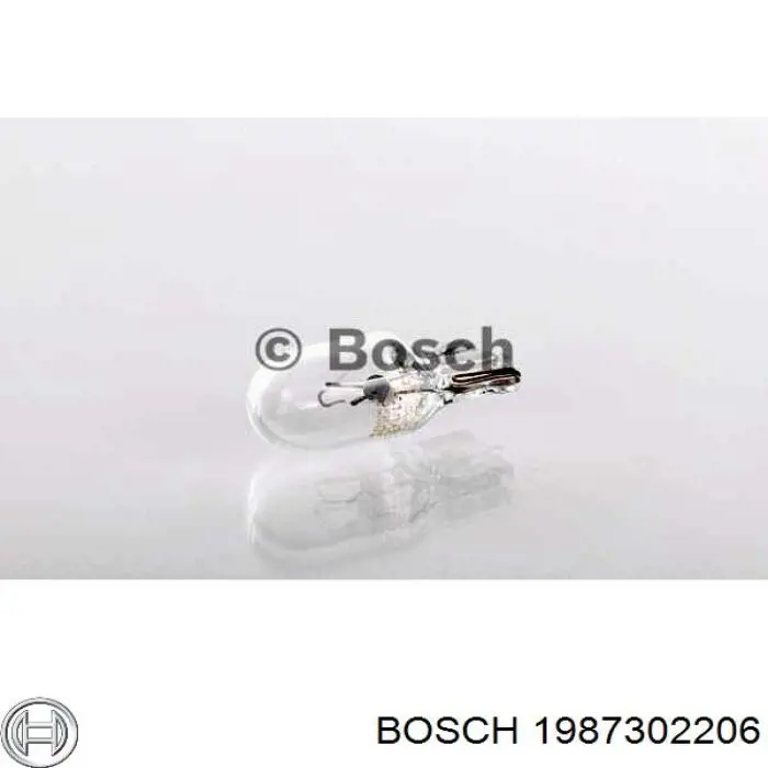 1987302206 Bosch lámpara, luz interior/cabina