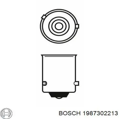 1987302213 Bosch Bombilla de cruce
