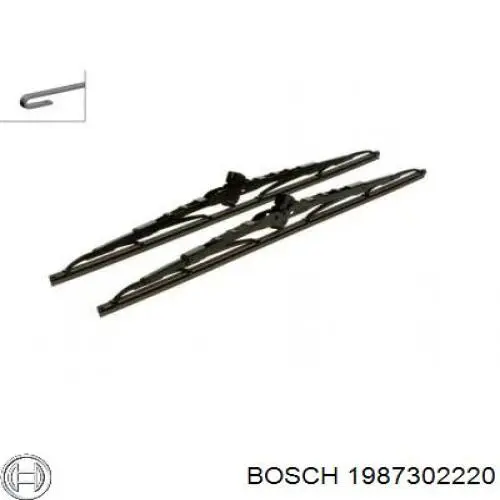 1987302220 Bosch luz del tablero (panel principal)
