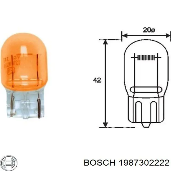 Comprar 1987302222 Bosch Bombilla de luz