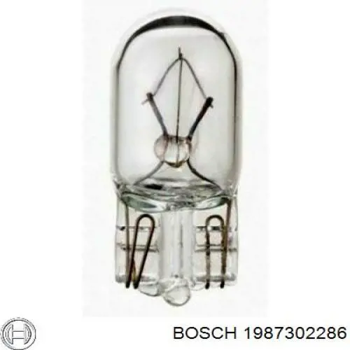 1 987 302 286 Bosch lámpara, luz interior/cabina