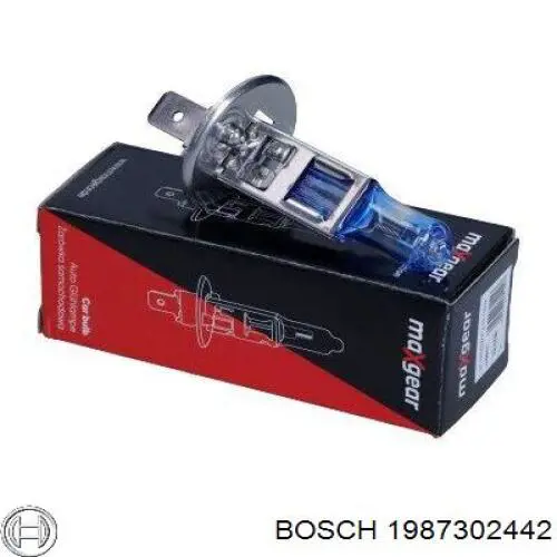 1987302442 Bosch bombilla halógena
