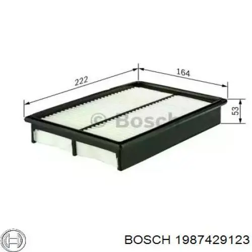 1987429123 Bosch filtro de aire