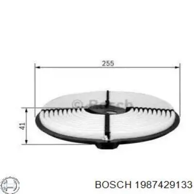 1987429133 Bosch filtro de aire