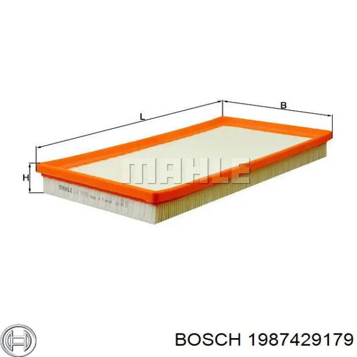 1 987 429 179 Bosch filtro de aire