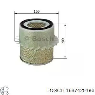 1 987 429 186 Bosch filtro de aire