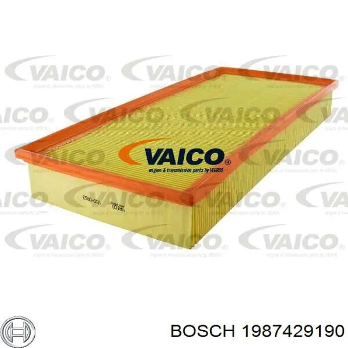 El filtro de aire Bosch 1987429190 precio, desde 11,86 EUR