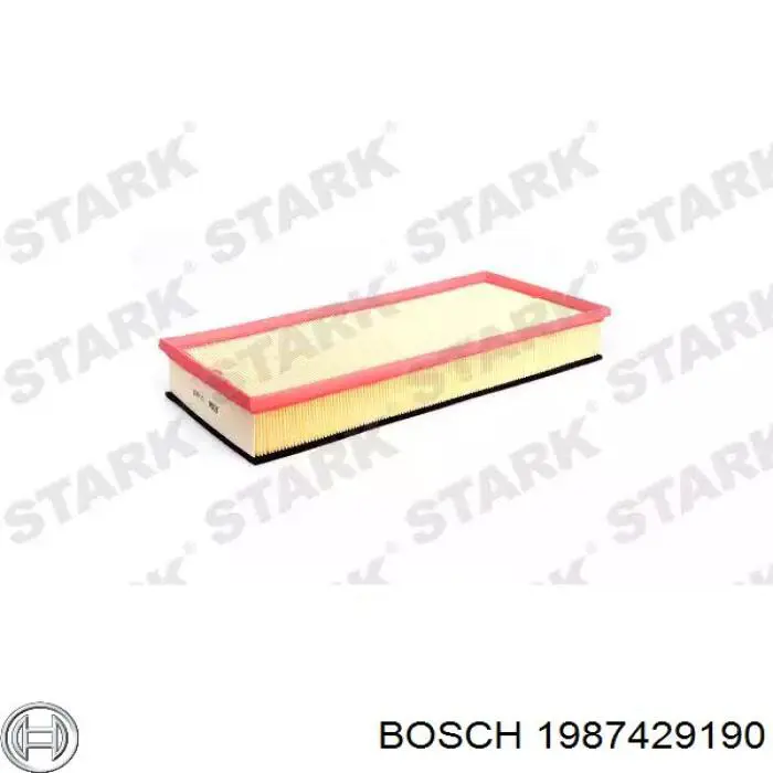 1987429190 Bosch Filtro de aire de motor