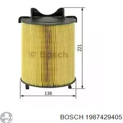 Filtro de aire coche Bosch 1987429405