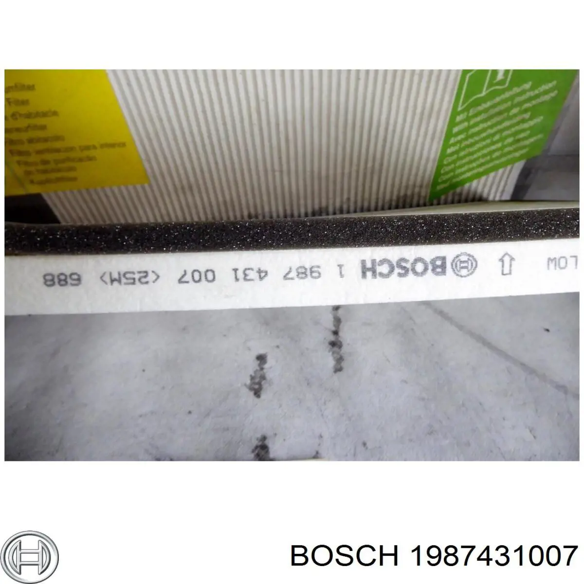 1987431007 Bosch filtro habitáculo