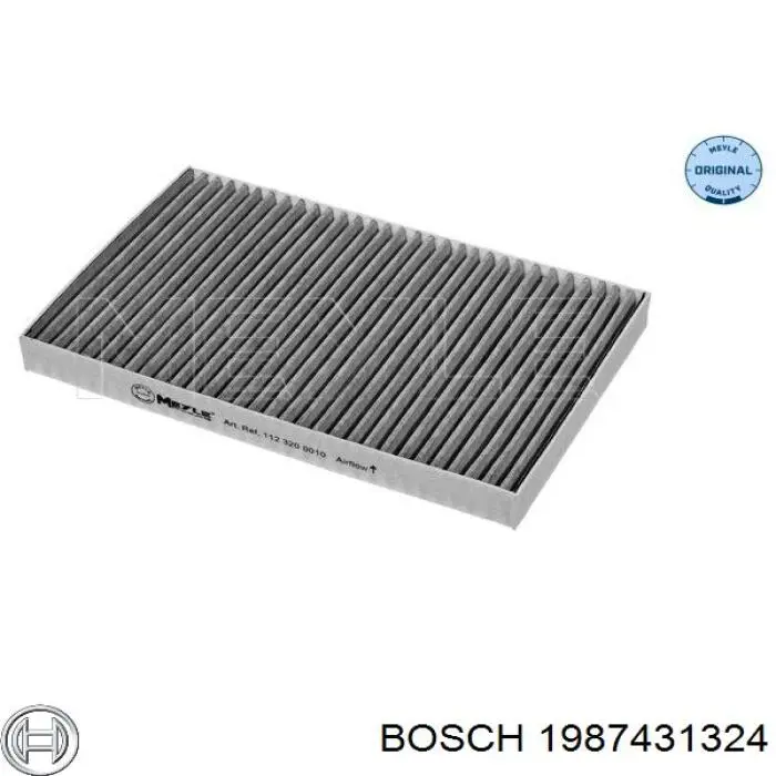 1987431324 Bosch filtro habitáculo