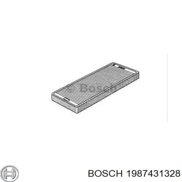 Filtro de cabina Bosch 1987431328 precio, desde 7,80 EUR