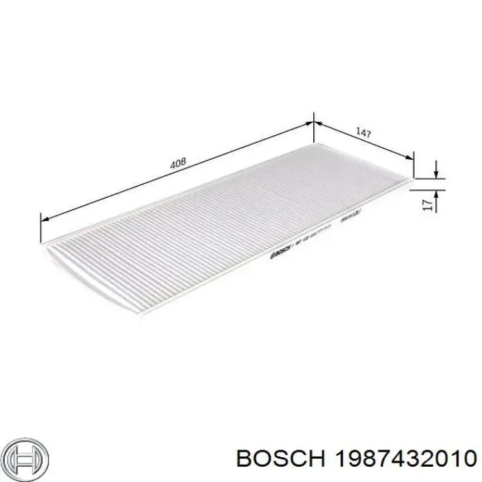 1987432010 Bosch filtro habitáculo