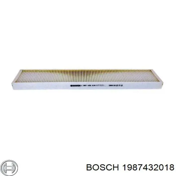 1 987 432 018 Bosch filtro habitáculo