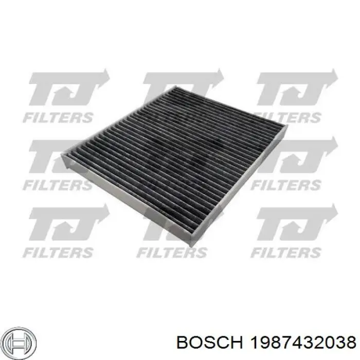 1987432038 Bosch Filtro antipolen