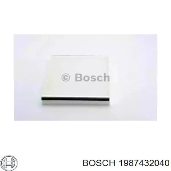 Filtro de cabina Bosch 1987432040 precio, desde 11,16 EUR