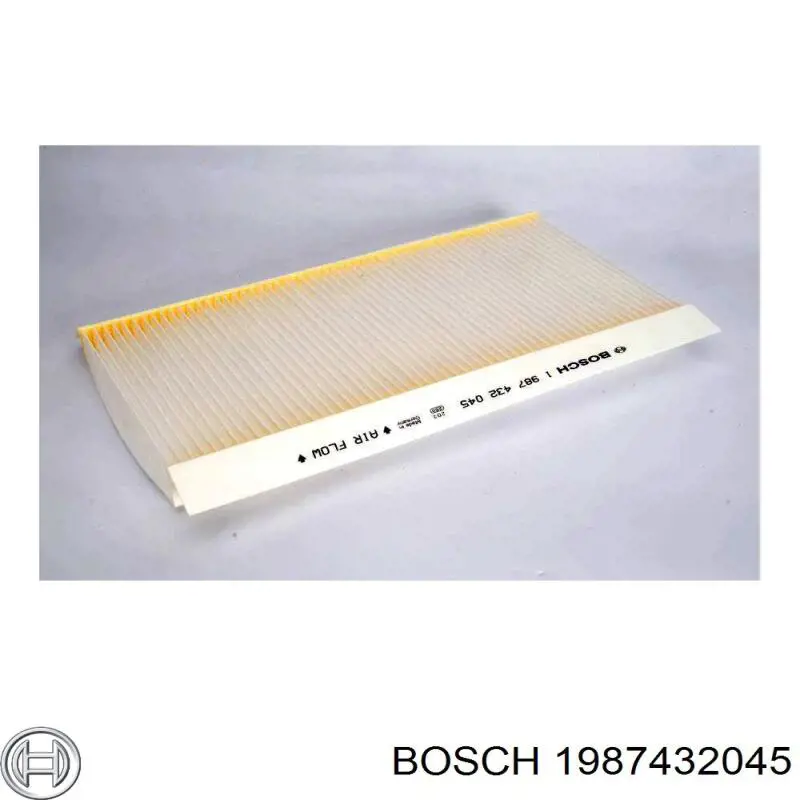 1 987 432 045 Bosch filtro de habitáculo