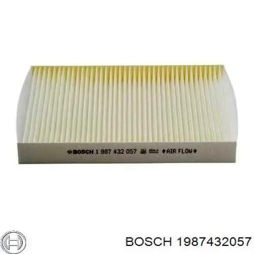 Filtro de polen Bosch 1987432057
