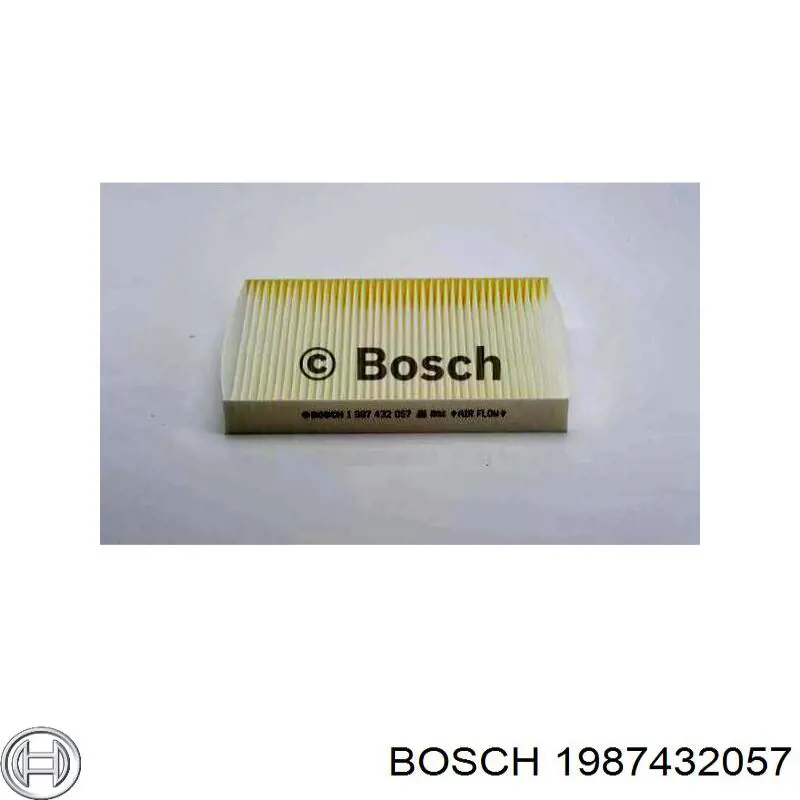 Filtro de cabina Bosch 1987432057 precio, desde 9,06 EUR