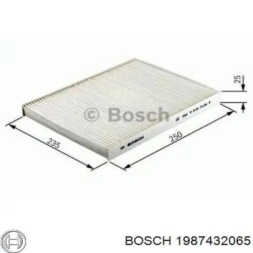 1987432065 Bosch filtro habitáculo