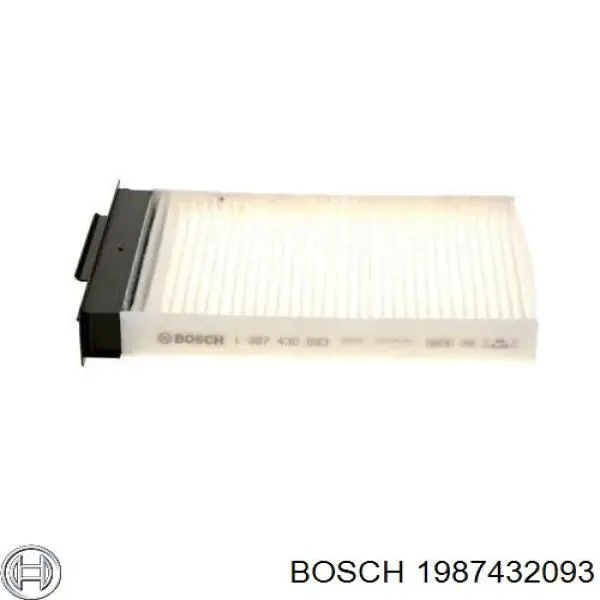 1 987 432 093 Bosch filtro habitáculo