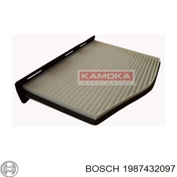 Filtro de habitáculo 1987432097 Bosch