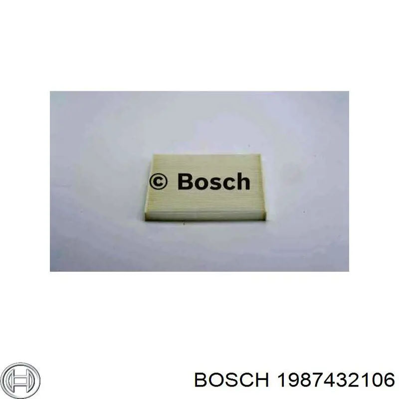 1987432106 Bosch filtro habitáculo