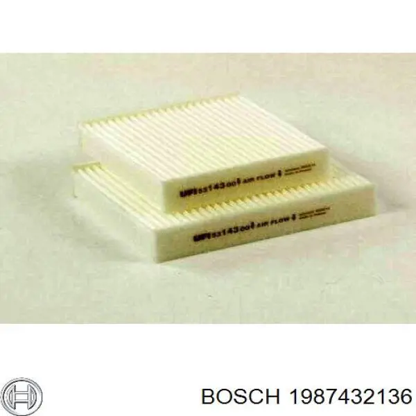 Comprar 1987432136 Bosch Filtro de aire del habitáculo
