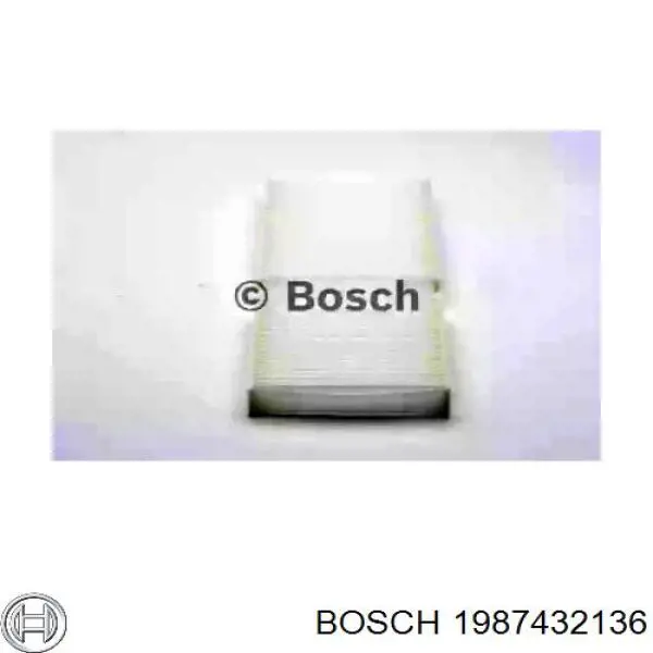 Filtro de habitáculo 1987432136 Bosch