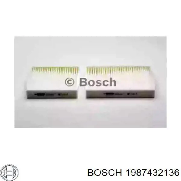 Comprar 1987432136 Bosch Filtro de aire del habitáculo