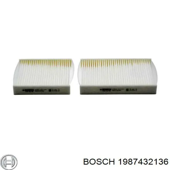 1987432136 Bosch filtro habitáculo