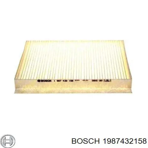 1987432158 Bosch filtro de habitáculo